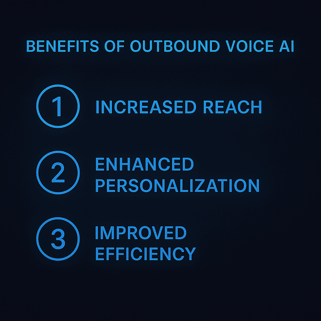 benefits of outbound voice AI
